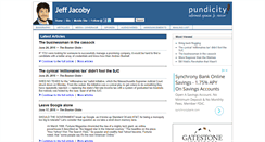 Desktop Screenshot of jeffjacoby.com